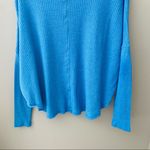 Urban Outfitters Out From Under Jojo Oversized Waffle Knit Top Blue Sz S… Photo 7