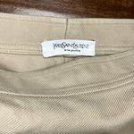 Saint Laurent Yves  beige denim pencil skirt Photo 1