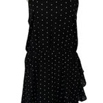 Abound  Dress Large Black White Short Sleeve Mini Bodycon Retro Y2K Night Out Photo 0