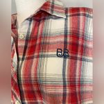 Bit & Bridle Sleeveless Western Tank Button Multicolor Red Plaid Shirt Womens Photo 4
