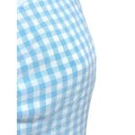 Hollister  Blue White Gingham Dress M Tiered Ruffle Prairie Milkmaid Cottagecore Photo 2
