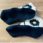 Handmade Crochet women’s Booties - Blue and White Photo 1