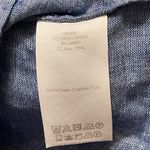 Boden USA Boden Evangeline Pure Linen Tunic Dress Women's 10R Light Blue Pom Pom Cover Up Photo 6