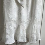 Long sleeve white floral dress Photo 3