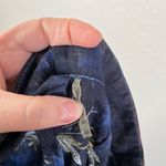 Aratta Silent Journey Womens Blue Sequin Embroidered Wide Photo 8