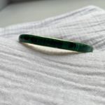 Malachite Brass‎ Bangle Green Vintage Gold Bracelet Photo 3