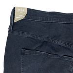 Madewell  High Rise Distressed The Mom Jeans Ankle Crop Black Size 36 Photo 7