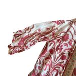 Soft Surroundings  Jakarta Open-Front Kimono Chiffon Embroidered Size L/XL Womens Photo 3