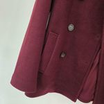 Old Navy  Burgundy Peacoat size medium EUC Photo 6