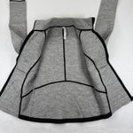 Lululemon  Athletica Insculpt Full Zip Jacket Heathered Gray Cotton Blend Size 4 Photo 7