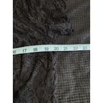 Rue 21 Black Crochet Lace Lined Off Shoulder Dress Size 2XL Square Elastic Neck Photo 6