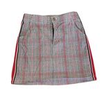 Hollister Side-Stripe Plaid A-Line Mini Skirt Grey🦎🌵 Photo 1