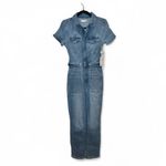 Good American Fit for Success Jumpsuit Size Small NWT Sold Out online Blue wash Photo 2