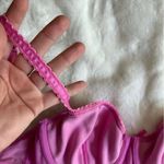 Marks & Spencer Pink Floral Embroidered Lace Bra Women's Size 34C Photo 9