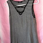 Striped tank Black Photo 0