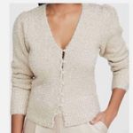 ASTR  The Label Gold Tinsel Sweater Photo 3