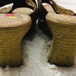 Bongo Neutral Brown Woven Wedge Sandals Size 5.5 Photo 4