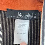 Moonlight  - Button Front Mandarin Collar Asian Theme Women's Fashion Jacket Sz S Photo 4