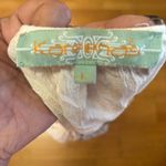 Kareena Embroidered Floral Tassel Boho Chic Coastal Cowgirl Polka Dot Tunic L White Size L Photo 4