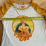 Stranger Things  Eleven L’Eggo my Eggo Shirt Size Medium Juniors Raglan Photo 2