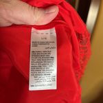 NWT SOMA SENSUOUS 100% Silk Lace Red Chemise Size Large Photo 11