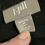 J.Jill  Black Stretch M Tall Straight Leg Casual‎ Pants Women's Photo 1
