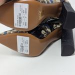 TIFFI Sequin Pointed Toe Block Heels Black Gold Blue Size 37 Photo 5