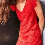 BB Dakota Red Backless Sheath Dress Photo 0