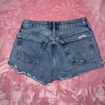 AGOLDE  Parker Cut Off Denim Shorts Swapmeet Dark Size 26 NWOT Photo 1