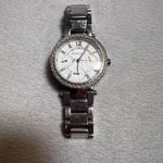 Michael Kors Mk5615 Ladies Silver Stainless Steel Watch with Crystals Photo 5