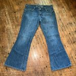 American Eagle real flare hippy 12 distressed jeans Photo 0
