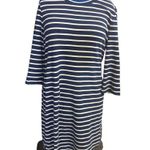 Old Navy  Blue & White‎ Striped Nautical Dress Size Large Photo 0