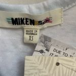 NWT Mikes Swim Cover Up Size XS White & Blue Tie Dye Photo 4