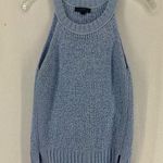 J.Crew  Sweater Halter Top Point Sur Tank Womens XS Blue Photo 0