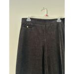 Ralph Lauren  Rare Vintage 90s Black Velour Jacket And Pants Set Size Medium Photo 9