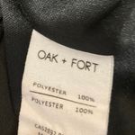 Oak + Fort Women's Black White Floral High Waisted Midi Slip Dress Size XS Photo 4