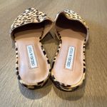 Chelsea and Violet new Eve 6.5 cheetah cowhair mule flat slip on shoes 2827 Photo 8