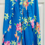 Tommy Bahama Blue Floral Crop Wrap Pants New Without Tags! Size XS / TP Photo 0