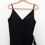 XScape  Womens Dress Size 12 Black‎ Ruffle Trim Cocktail Party Classic Chic Photo 2