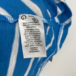 Abound  Blue White Striped Sleeveless Twist Front Tank Top XL Photo 3