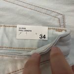 ZARA  Size 34 High‎ Waist Full Length Lightwash Jeans NWT Photo 5