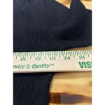 Olive + Oak Women's Black Long Sleeve Pullover Knit Sweater Size Medium Classic Photo 3