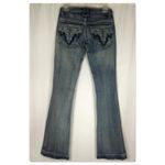 Antik Denim  distressed faded flare jeans size 25 Photo 1