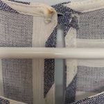 Peppermint  Striped Lightweight Knotty Front Blouse Photo 3