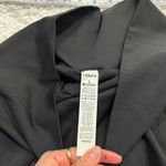 Halara Softlyzero Airy Super High Waisted 2-in-1 Cool Touch Yoga Shorts 7" L BLK Photo 4