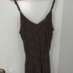 American Eagle Cheetah Tie String Romper Photo 1