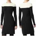 Athleta NWT Derek Lam 10 C  Womens Size Small Knit Sweater Dress Athleisure Black Photo 1