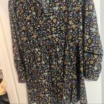 ZARA  Floral Black blouse shirt Photo 1