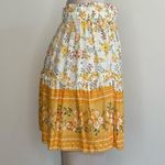 The Comfy And Ready Fiona Floral Mini Skirt in Yellow Photo 10