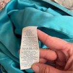 Boden Teal Blue A Line Skirt Size 12 Long Photo 4